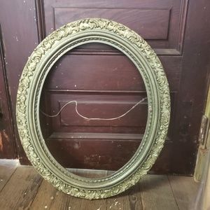 Antique mirror frame